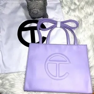 💜 Telfar Shopping Bag medium in Lavender💜 100% Authentic Telfar💜
